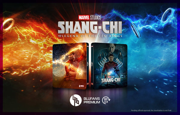 Shang-Chi and the Legend of the Ten Rings Discless SteelBook Blufans Double  Lenti