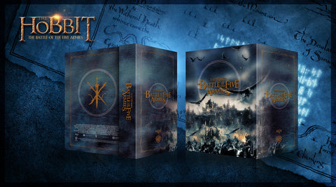 The Hobbit The Battle of the Five Armies OneClick Box Set BluFans 4K SteelBook Edition