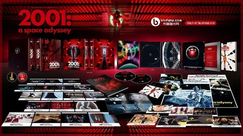 2001 A Space Odyssey Blufans 4K SteelBook Edition Set
