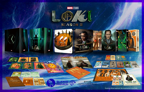 Loki Season 2 - OneClick Box Set BluFans SteelBook Edition Tripack - Discless