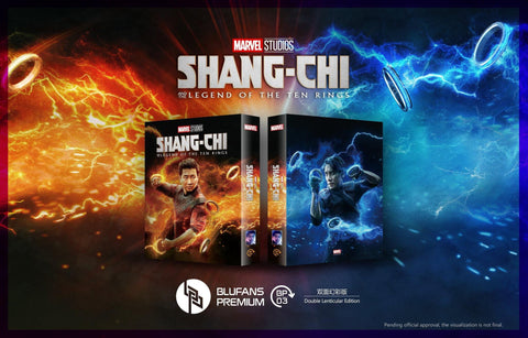 Shang-Chi and the Legend of the Ten Rings Discless SteelBook Blufans Double Lenti