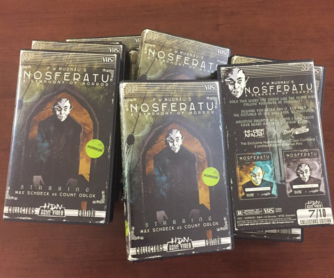 Nosferatu Pin 2-Pack in VHS Clamshell