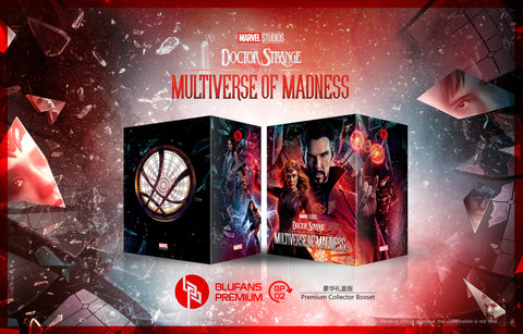 Doctor Strange Multiverse of Madness OneClick Box Set BluFans SteelBook Edition Tripack