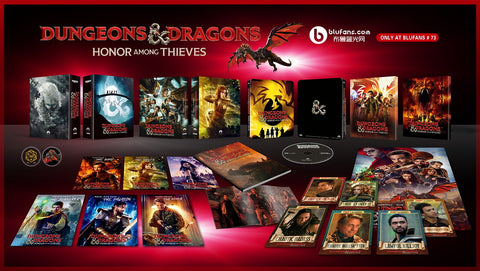 Dungeons & Dragons: Honor Among Thieves Blufans 4K SteelBook Edition OAB