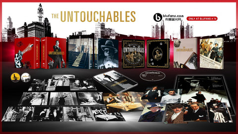 The Untouchables Blufans 4K SteelBook Edition OAB