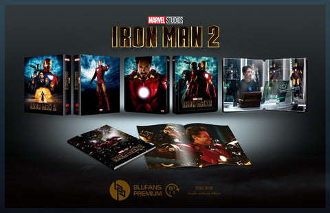 Iron Man 2 SteelBook Discless Double Lenti Blufans