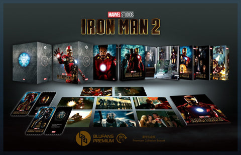 Iron Man 2 OneClick Box Set BluFans SteelBook Edition Tripack - Discless