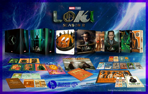 Loki Season 2 - OneClick Box Set BluFans SteelBook Edition Tripack - Discless