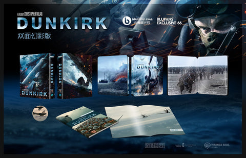 Dunkirk 4K Double Lenticular SteelBook Edition Blufans