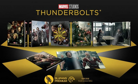 Thunderbolts SteelBook Discless Double Lenti Blufans