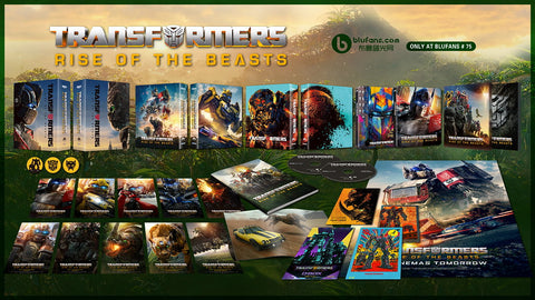 Transformers Rise of the Beasts SteelBook Edition Blufans Boxset