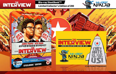 The Interview Blu-ray Steelbook (United Kingdom) HDN Limited Collector's Edition