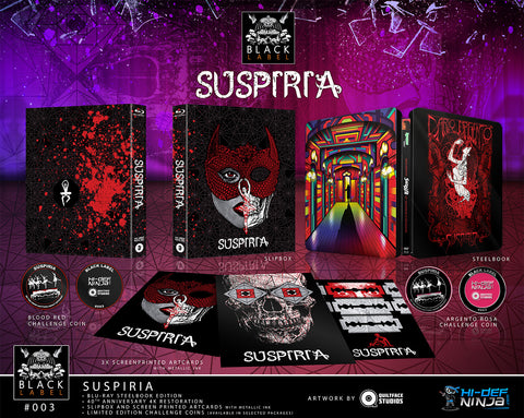 Suspiria SINGLE - Hi-Def Ninja Black Label Exclusive #3