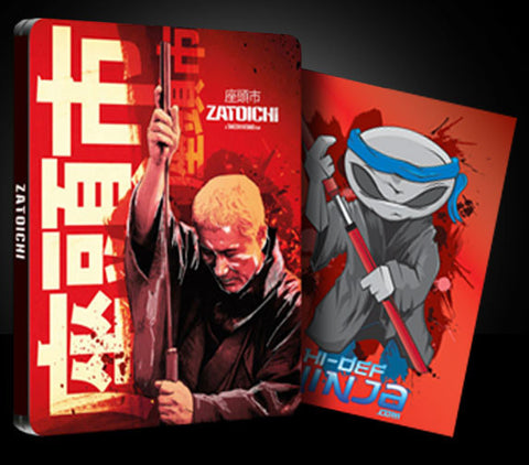 Zatoichi (Blu-ray SteelBook) with Bonus Art Card